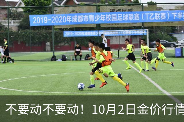 不要动不要动！10月2日金价行情已清晰，金价或将重演13年历史？