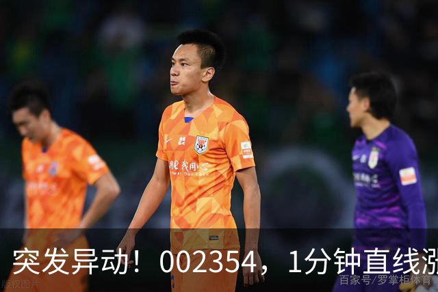 突发异动！002354，1分钟直线涨停！封单超200万手！