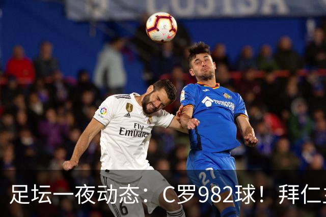足坛一夜动态：C罗982球！拜仁主帅晕倒 梅西获奖巴萨主席祝贺